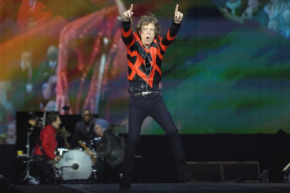 Frontman The Rolling Stones Mick Jagger