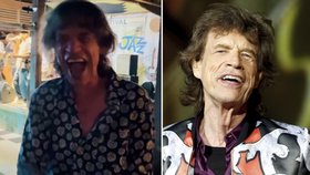 Mick Jagger se rozparádil!