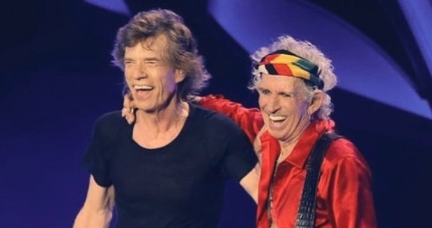 Mick Jagger a Keith Richards