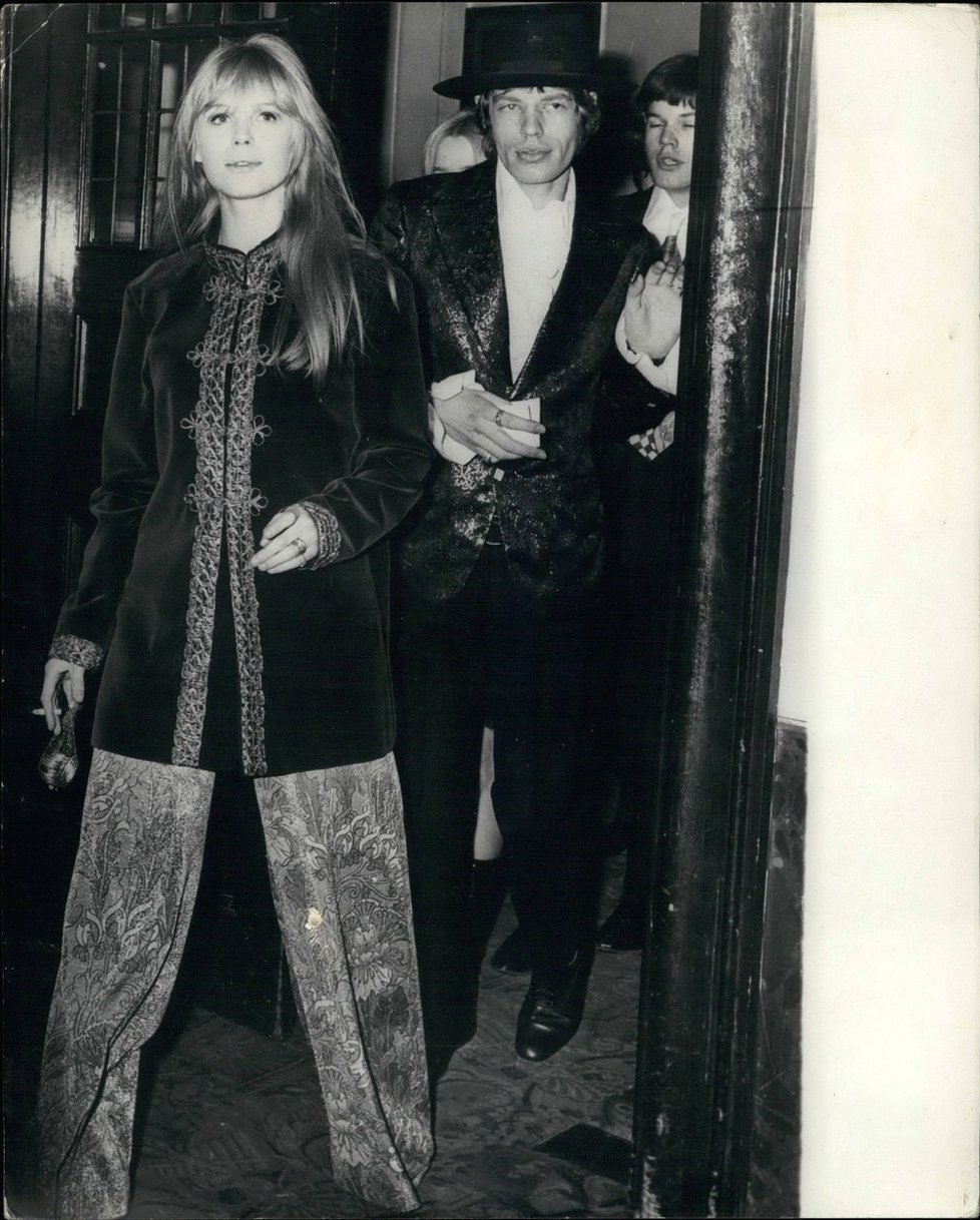 Jagger a Marianne Faithfull