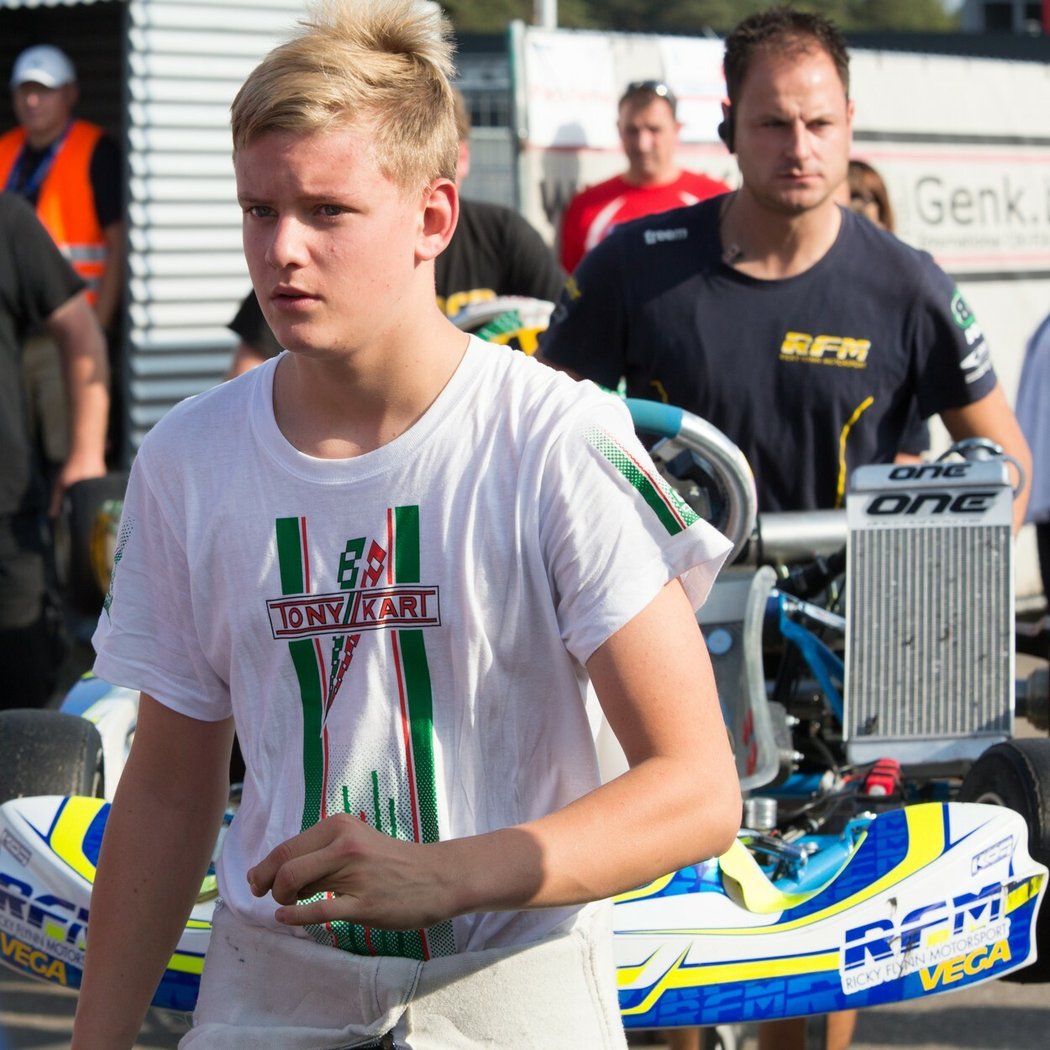 Počátek závodnické kariéry Micka Schumachera se psal v roce 2014…