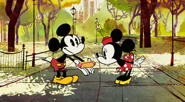 Mickey Mouse s Minnie.