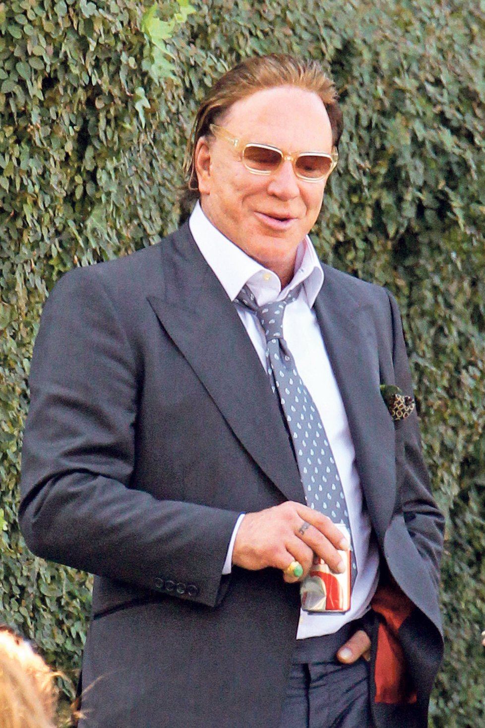 Herec Mickey Rourke oslavil šedesáté narozeniny