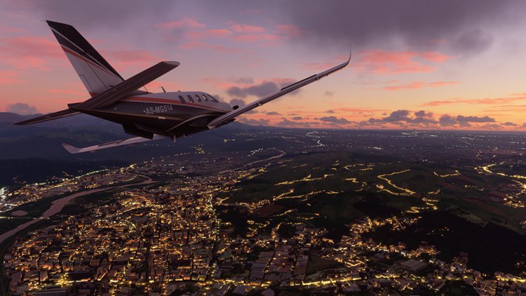 Microsoft Flight Simulator: Počasí se při letu umí přizpůsobit reálnému klimatu. Vyzkoušíte si přistávání v bouřkových mracích či noční navigaci