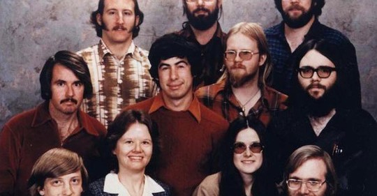 Bill Gates a jeho tým v Microsoftu v roce 1978