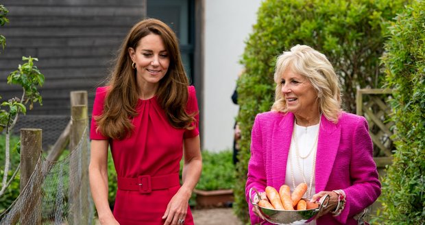 Kate Middleton se setkala s Jill Biden