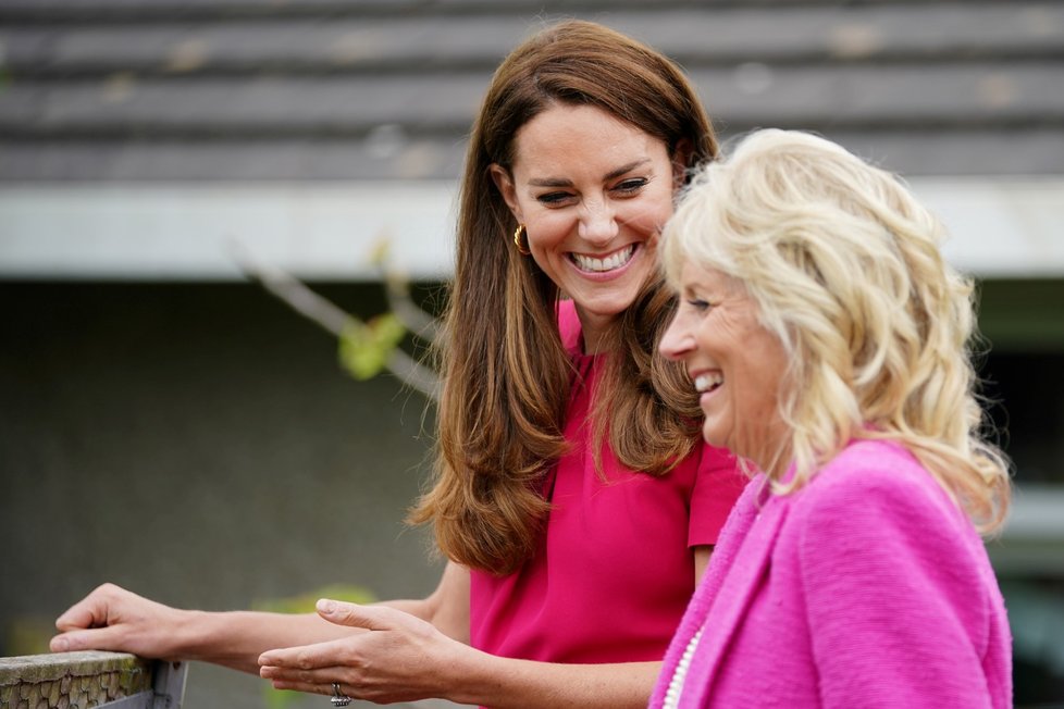 Kate Middleton se setkala s Jill Biden