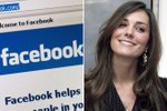 Britce Kate Middleton zrušili profil na Facebooku, protože si mysleli, že imituje snoubenku prince Williama (na snímku)