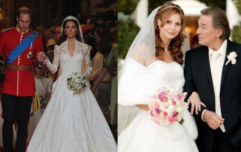 Kate Middleton může z českých nevěst konkurovat jen Ivanka Gottová.