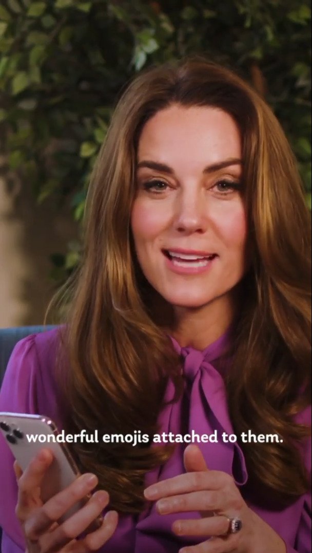 Kate Middletonová odhalila své nejpoužívanější emotikony