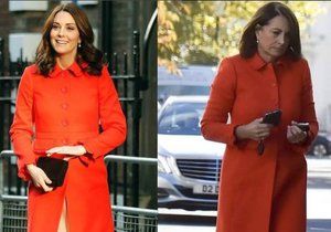 Kate a Carole Middletonovy