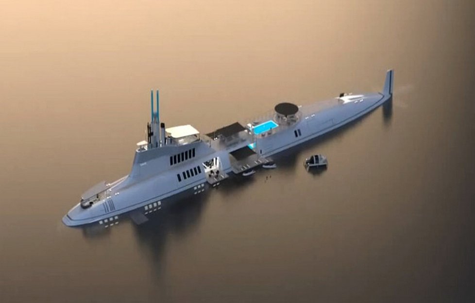 Toužíte po luxusní jachtě? Ty jsou passé! Rakouská firma chce vyrábět luxusní ponorky.