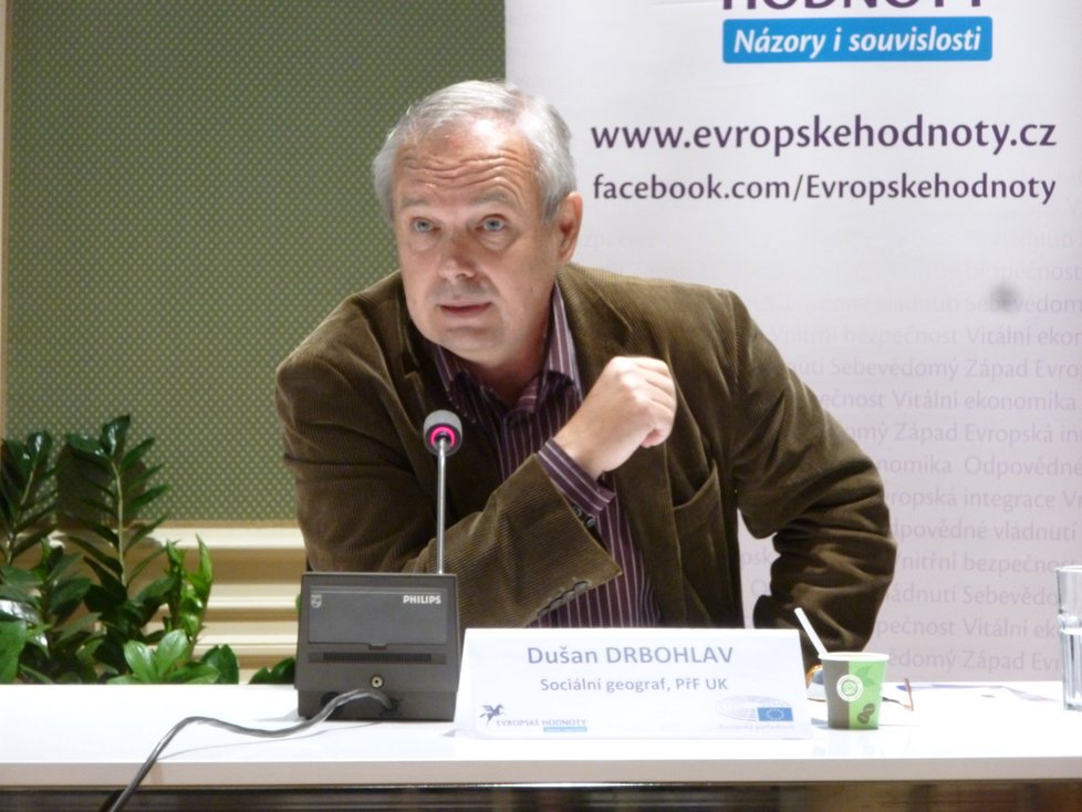 Debata o migraci: Sociální geograf Dušan Drbohlav