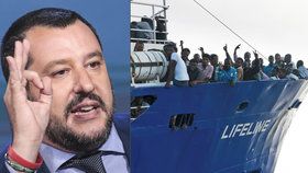 „Itálii uvidíte jen na pohlednici“, vzkázal Salvini migrantům z lodi Lifeline. Poputuje 230 migrantů zpět do Libye, nebo se jich ujme jiná evropská země?