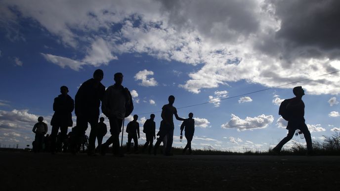 Migranti na balkánské trase