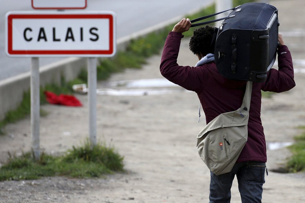 Uprchlický tábor v Calais