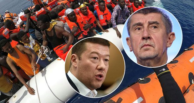 Okamura řešil ve Sněmovně uprchlíky a „migrantofily“. Babiš cestu do pekel