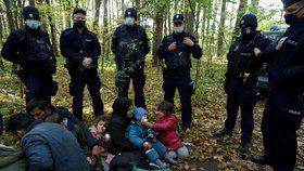 Migrační krize na polsko-běloruských hranicích.