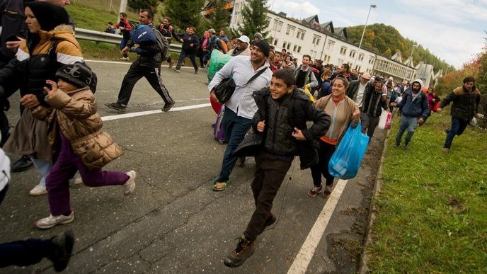Migranti ve Slovinsku