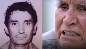 Bývalý narkobaron dnes a jeho portrét starý několik desítek let.