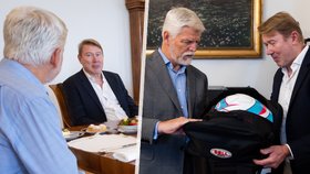Pavla navštívil mistr světa F1 Mika Häkkinen.