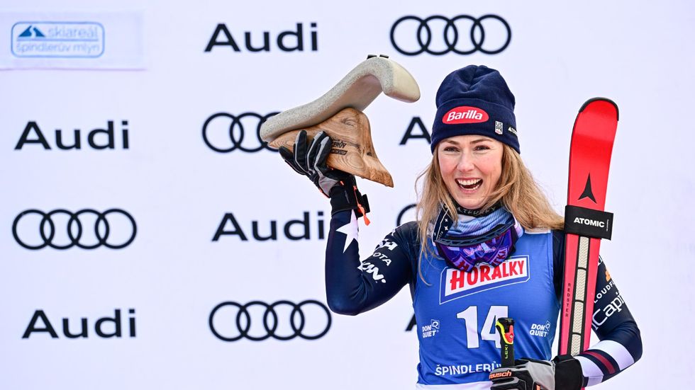 Mikaela Shiffrinová se vrátila ve Špindlerově Mlýně na stupně vítězů