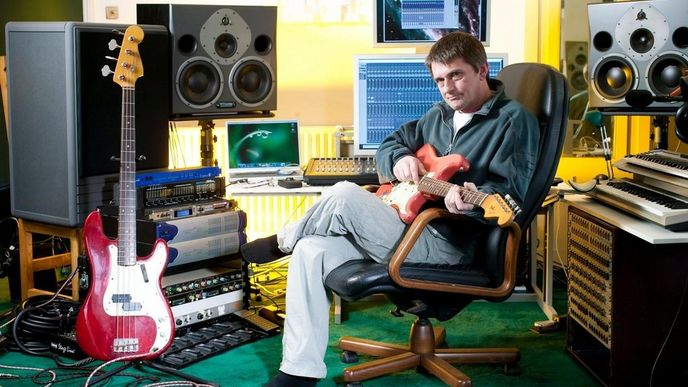 Mike Oldfield na snímku z roku 2005