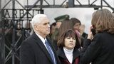 Viceprezident USA v bývalém koncentračním táboře: Pence přijel do Dachau