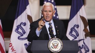 Trumpův úspěšný viceprezident Mike Pence může být příští hlavou USA. Přitom dřív fandil demokratům