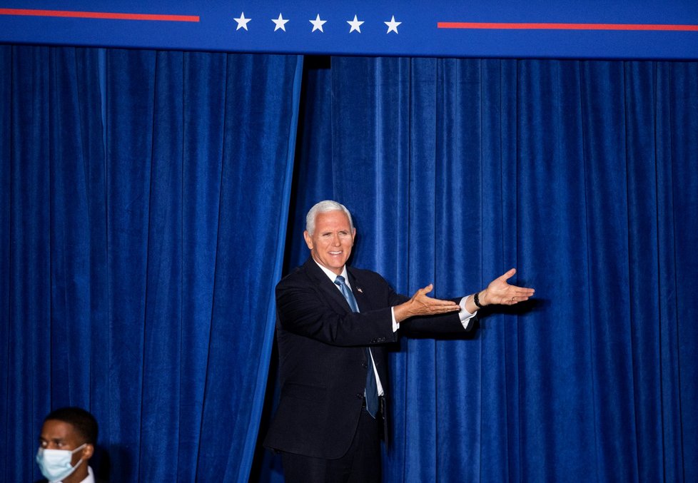 První debata kandidátů před americkými prezidentskými volbami: Viceprezident Mike Pence
