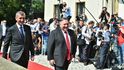 Andrej Babiš a Mike Pompeo