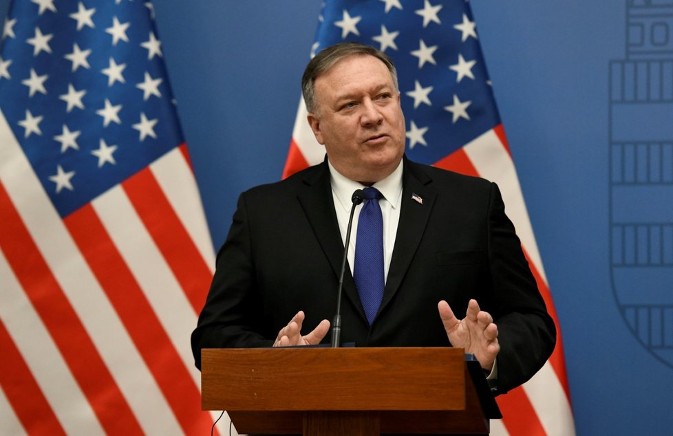 Americký ministr zahraničí Mike Pompeo