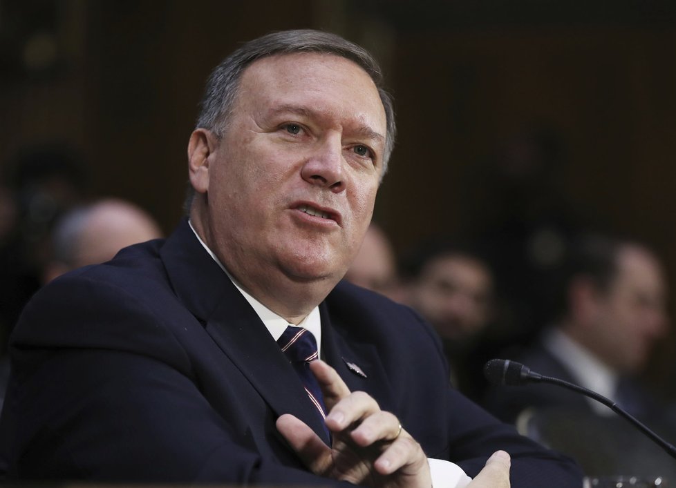 Mike Pompeo, ředitel Ústřední zpravodajské služby (CIA)