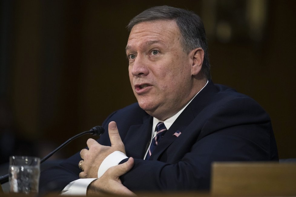 Mike Pompeo, ředitel Ústřední zpravodajské služby (CIA)