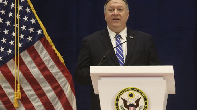 Americký ministr zahraničí Mike Pompeo