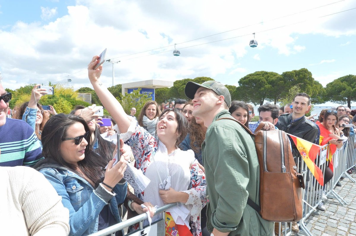 Mikolas Josef před sobotním finále Eurovize