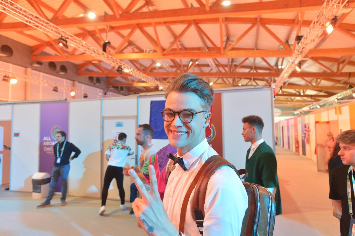 Mikolas Josef před sobotním finále Eurovize