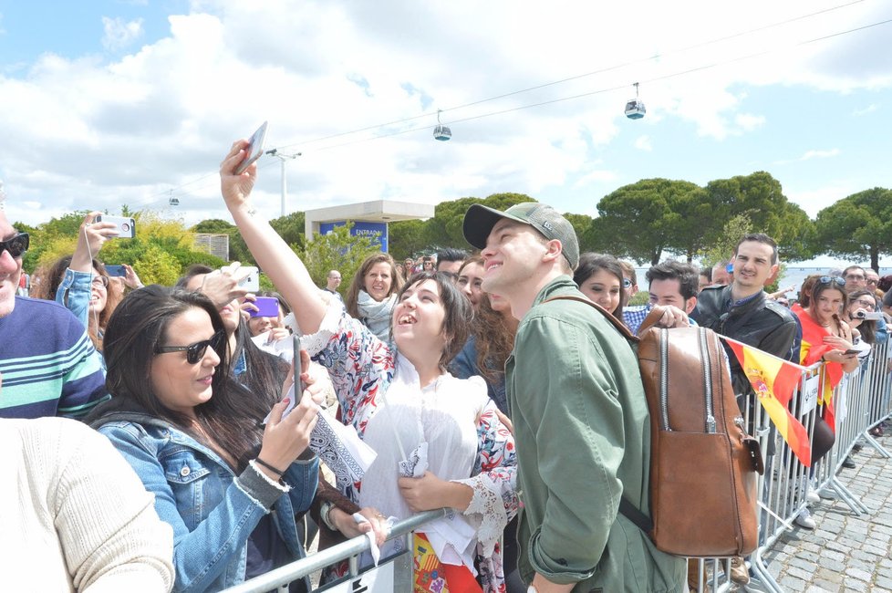 Mikolas Josef před sobotním finále Eurovize