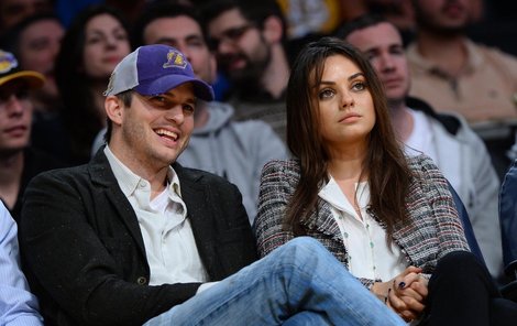 Mila Kunisová a Ashton Kutcher