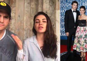 Mila Kunis a Ashton Kutcher pořádají sbírku pro Ukrajinu