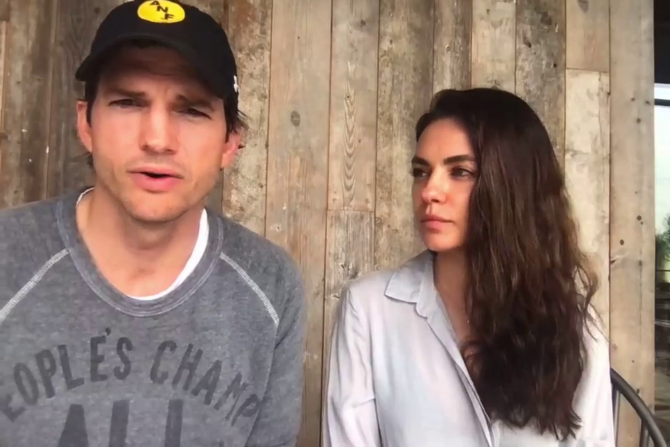 Mila Kunis a Ashton Kutcher pořádají sbírku pro Ukrajinu.