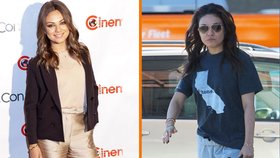 Jako strašák do zelí! Mila Kunis si s outfitem hlavu neláme