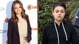 Tohle je sexy Mila Kunis? Bez make-upu vypadá jako šedá myška