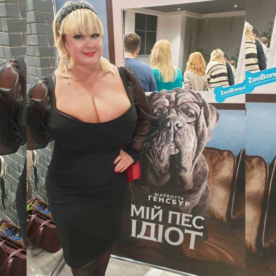 Ukrajinka Mila Kuznětcovová je na své monstrózní poprsí velmi hrdá