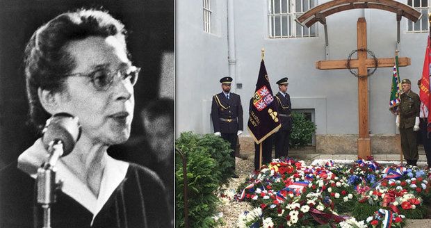 Symbol boje proti komunismu: Lidé uctili památku popravené Milady Horákové na místě, kde zemřela