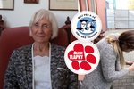 Milada (93) pomáhá lidem bez domova s péčí o psi. Shání pro ně ve spolku očkování i obojky