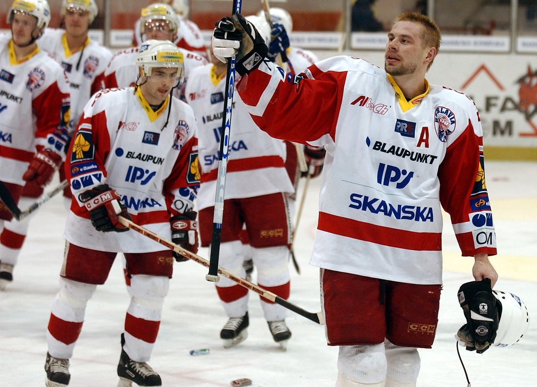 Milan Antoš patřil do zlaté generace hokejové Slavie