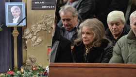Pohřeb pěveckého partnera Pilarové: Zpěvačka Milana Bürgera (†52) obrečela