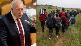 Ministr vnitra Milan Chovanec odráží obavy: Nelegální migranti nemají z Česka novou trasu.