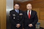 Policejní prezident Tomáš Tuhý a ministr vnitra Milan Chovanec